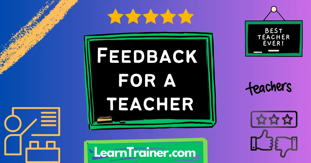 Read more about the article Crafting Constructive Feedback: 130 Feedback for a Teacher