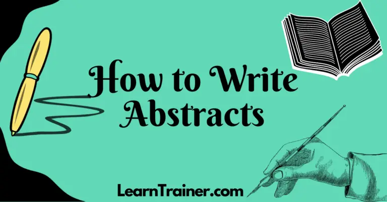 Read more about the article How to Write Abstract for Poster Presentation