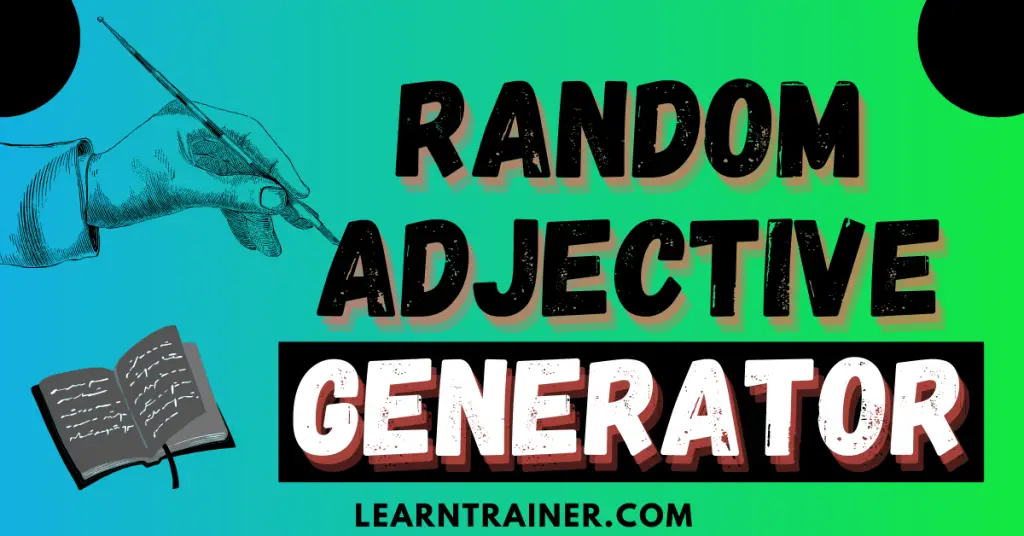 Random Adjective Generator